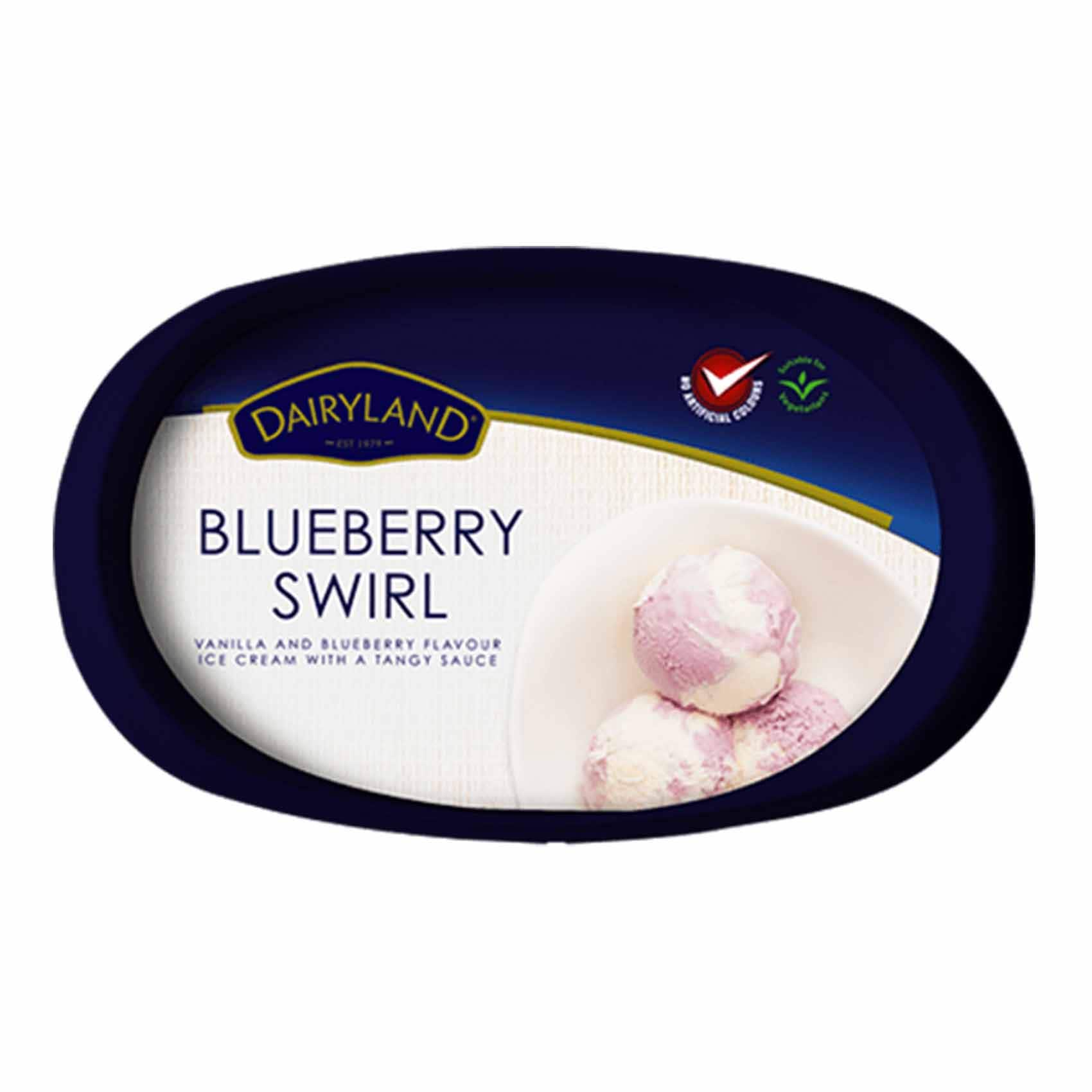 D/L Blueberry Swirl 500Ml