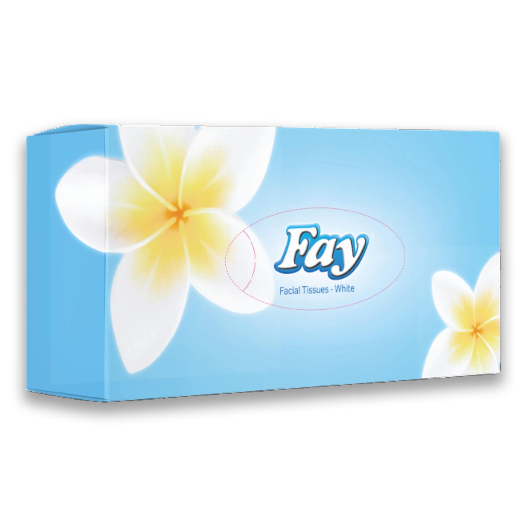 Fay Facial Tissues White 80-S