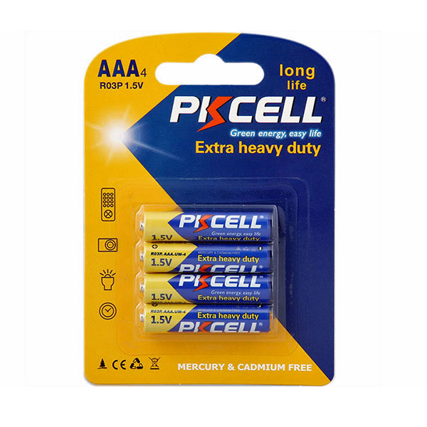 Pkcell Extra Heavy Duty Aaa Size 1.5V