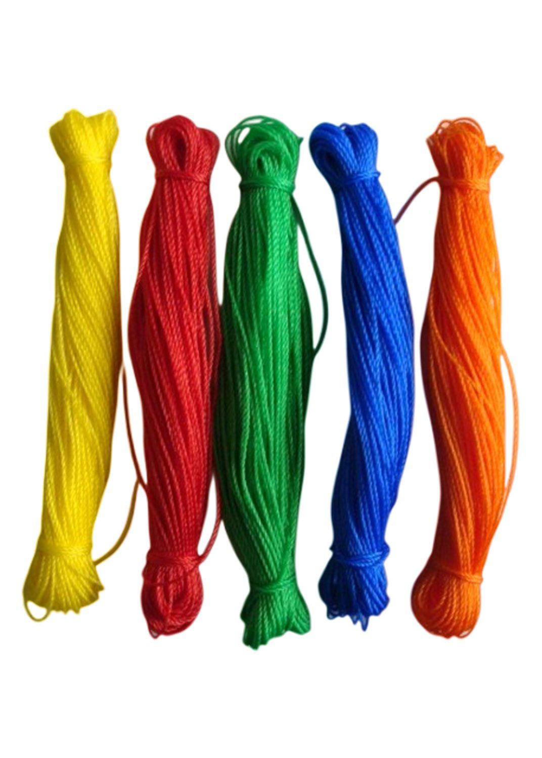 Polythene Twisted Ply Rope(W)Colour 7Mm-25M