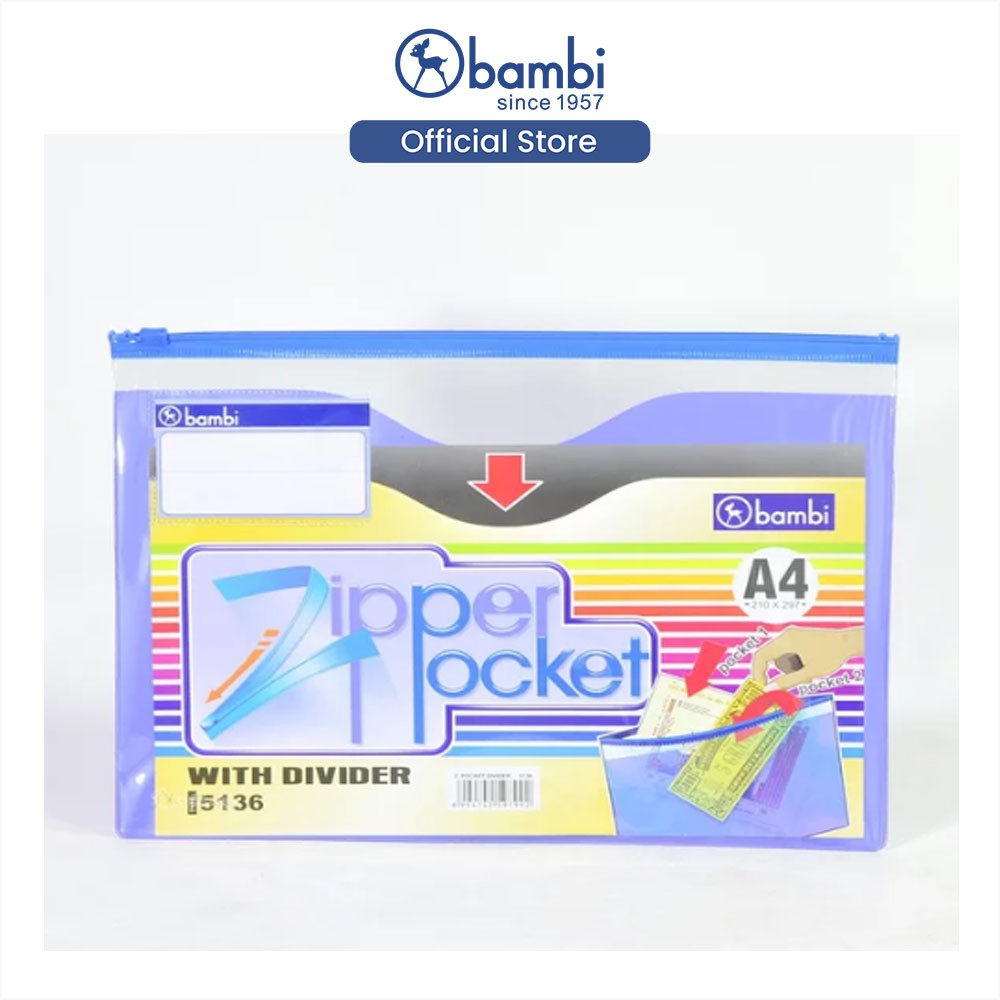 Pvc Zipper Pocket Cy 53-14 No 6