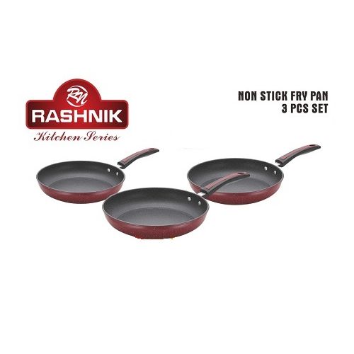Rashnik Non-Stick Pan 3Pcs Set