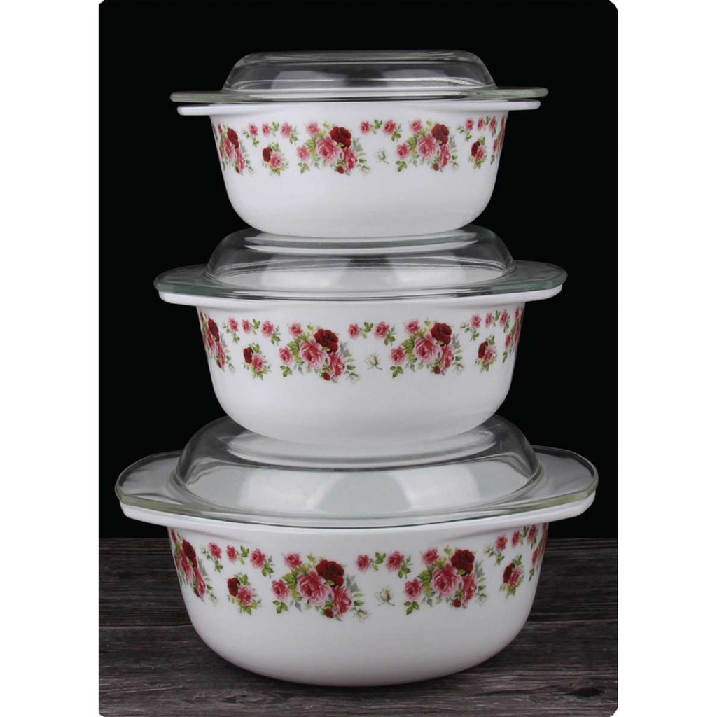 Redbery Opal Casserole 3Pc M/S