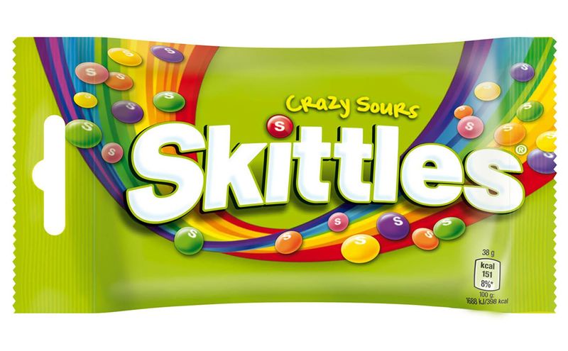 Skittles Crazy Sours 38G
