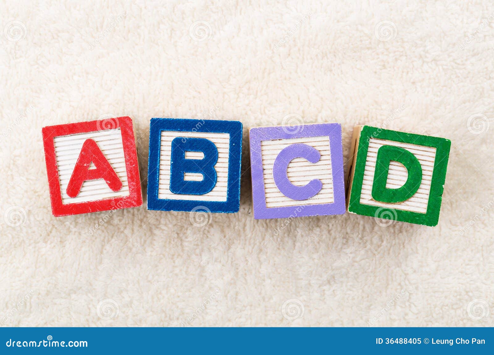 Toy Counting Block/Abcd