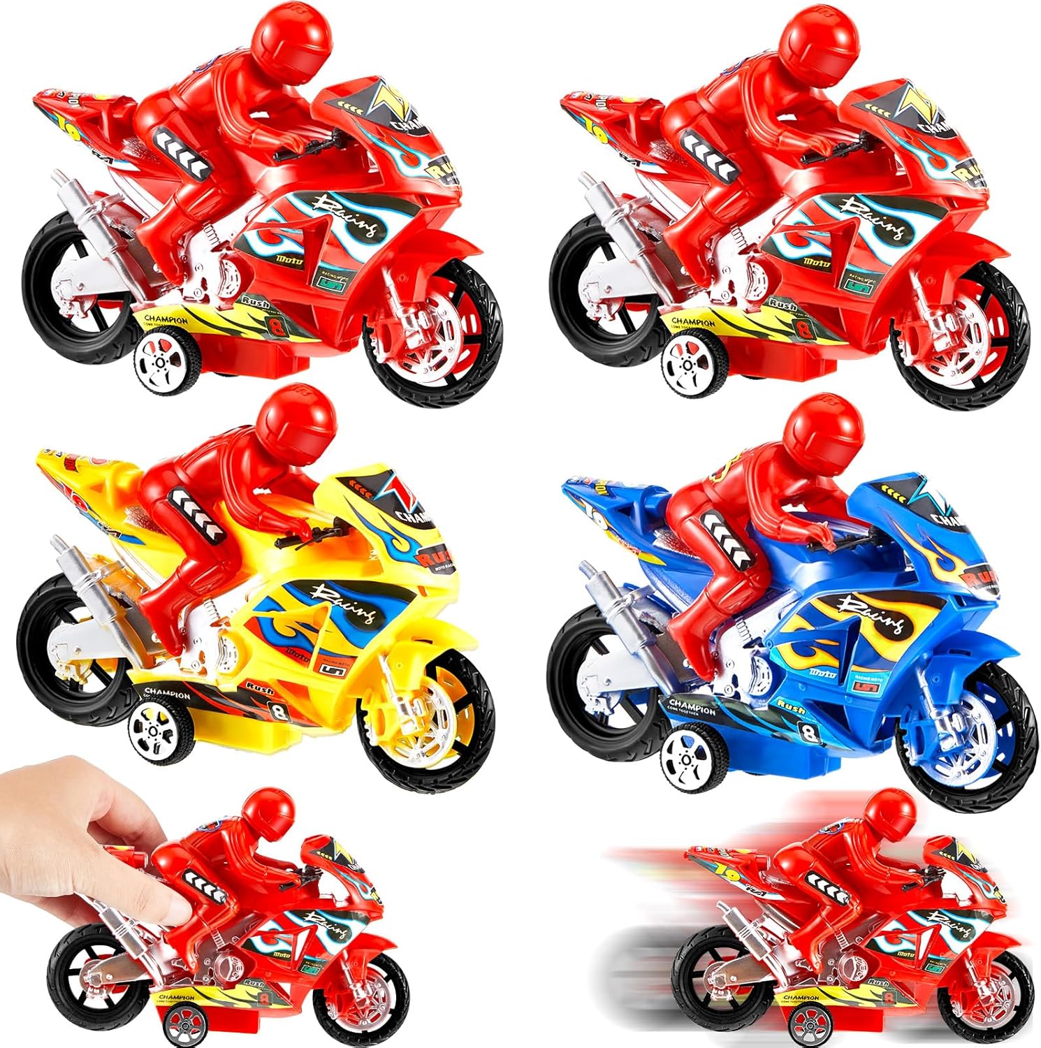 Toy Motorbike Without Beach Man