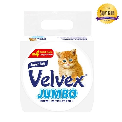 Velvex Jumbo Premium Toilet Roll