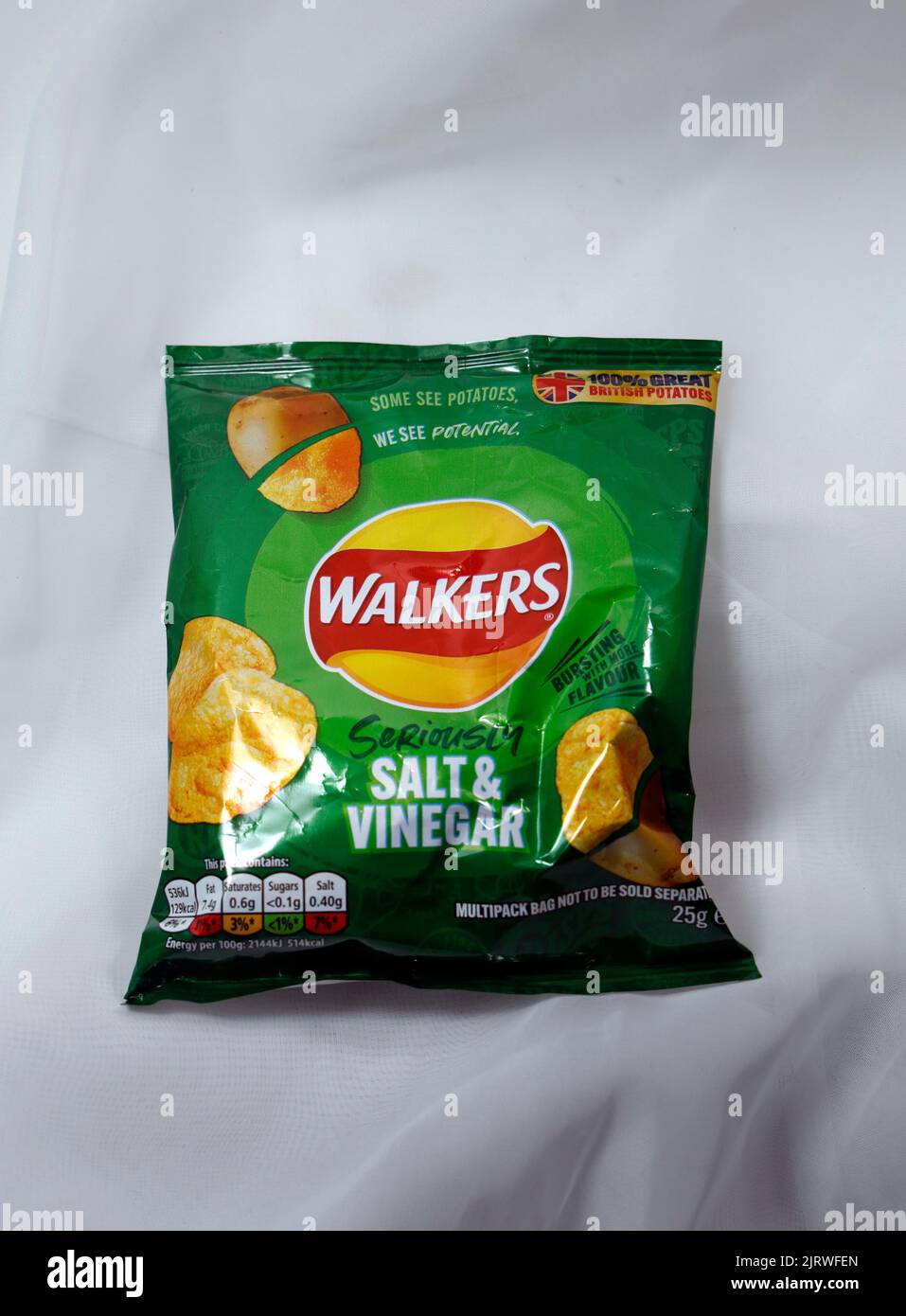 Yankee Potato Crisps Salt&Vinegar 100G
