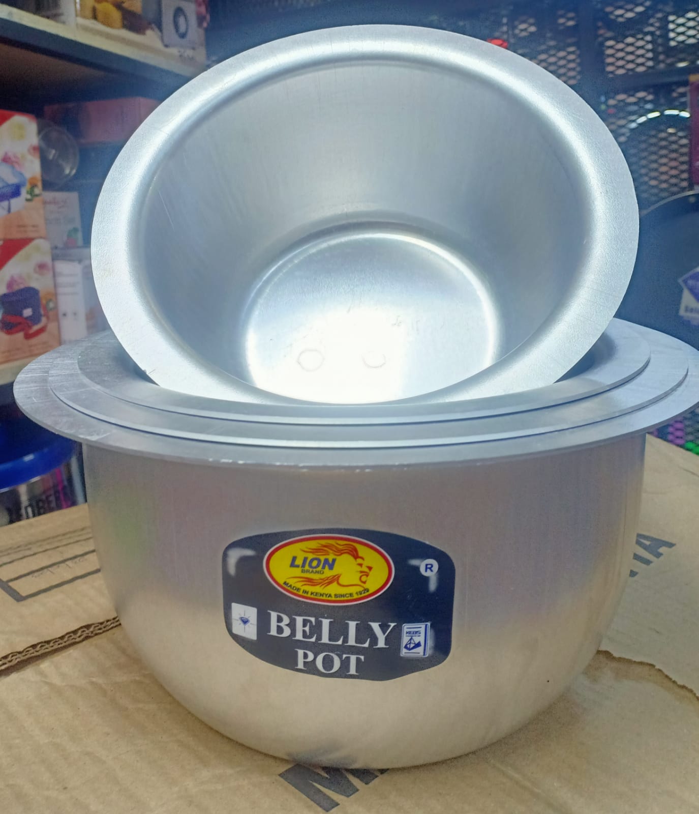 belly pot sufuria 12